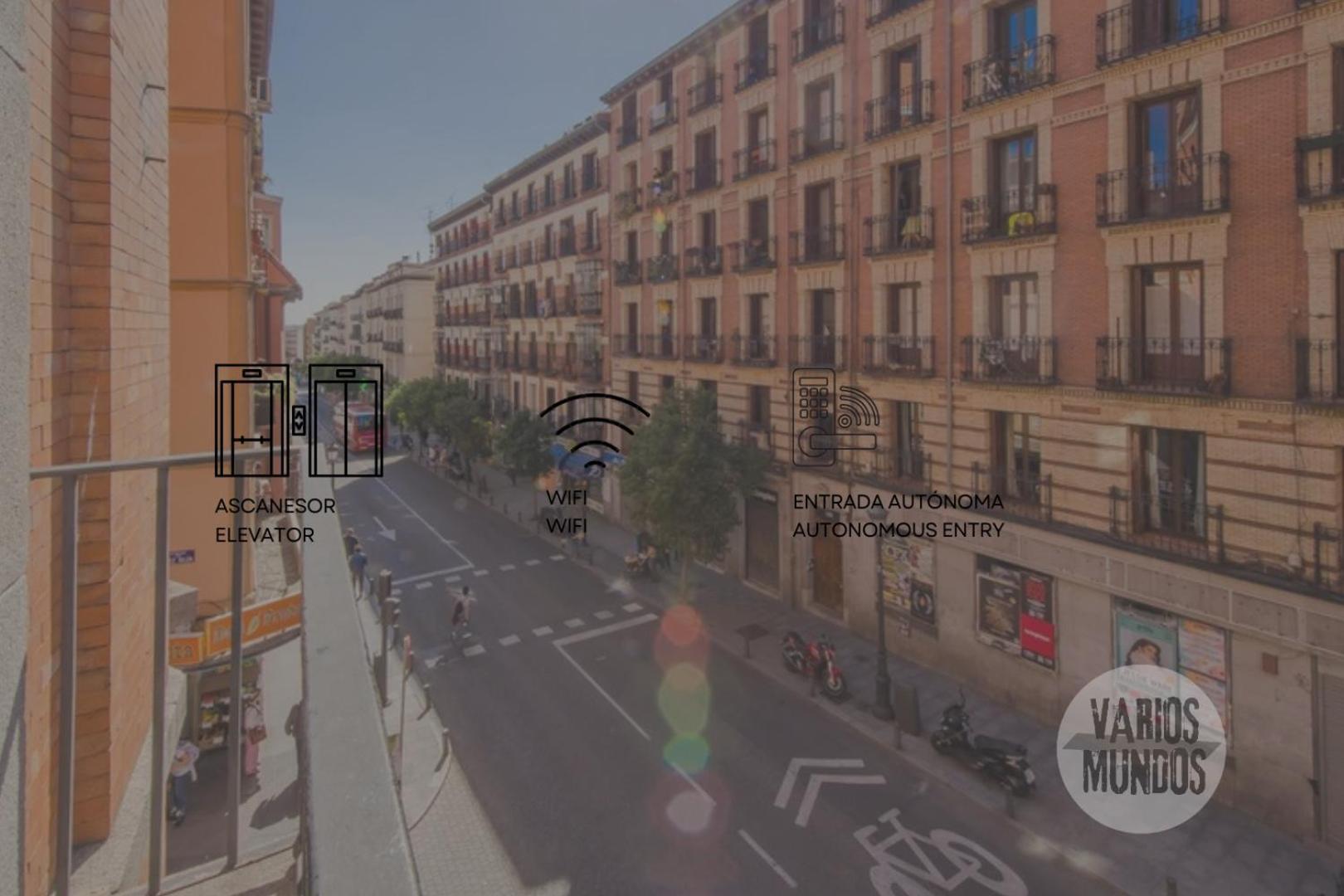 Cool Apt En El Downtown De Madrid-La Latina Eksteriør billede